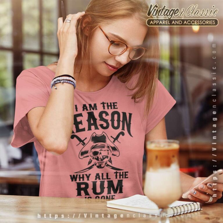 Pirate Rum Funny Women TShirt Pirate Rum Funny Women TShirt