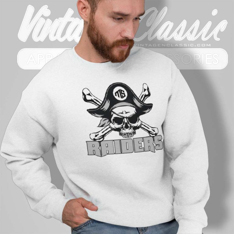 Pirate Skull Masco Las Vegas Raider Sweatshirt Pirate Skull Masco Las Vegas Raider Sweatshirt