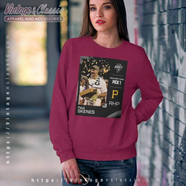 Pirates Rhp Paul Skenes Lsu Sweatshirt Pirates Rhp Paul Skenes Lsu Sweatshirt