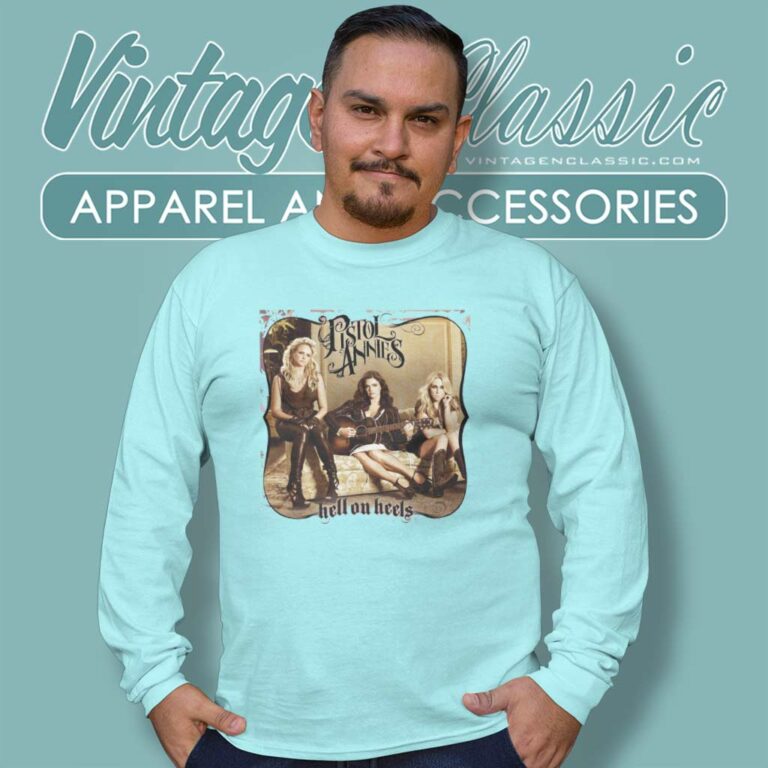 Pistol Annies Dolly Parton Hell On Heels Long Sleeve Tee Pistol Annies Dolly Parton Hell On Heels Long Sleeve Tee