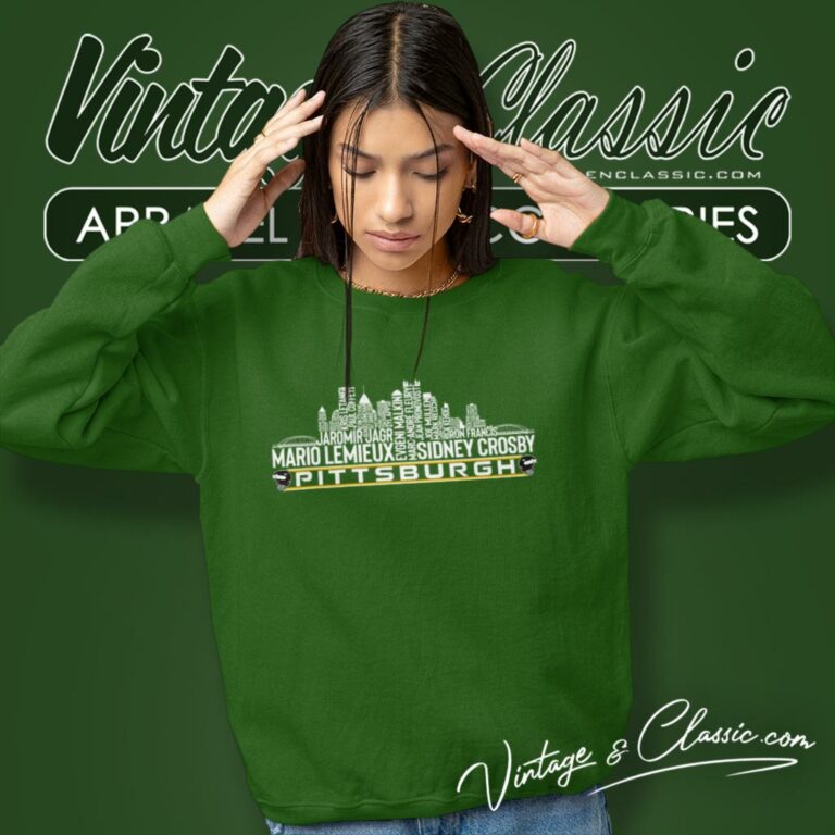 Pittsburgh Hockey Team All Time Legends Pittsburgh City Skyline Sweatshirt Pittsburgh Hockey Team All Time Legends Pittsburgh City Skyline Sweatshirt