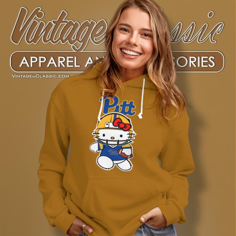 Pittsburgh Panthers Hello Kitty Hoodie Pittsburgh Panthers Hello Kitty Hoodie