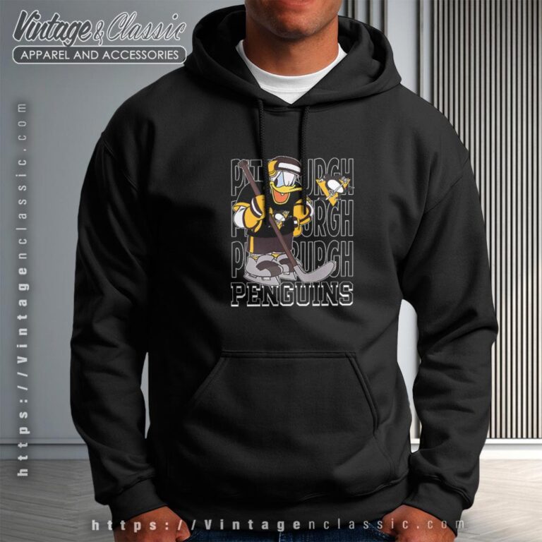 Pittsburgh Penguins Donald Duck Hockey Shirt Hoodie Pittsburgh Penguins Donald Duck Hockey Shirt Hoodie