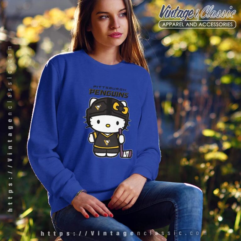 Pittsburgh Penguins Hello Kitty Shirt Sweatshirt Pittsburgh Penguins Hello Kitty Shirt Sweatshirt