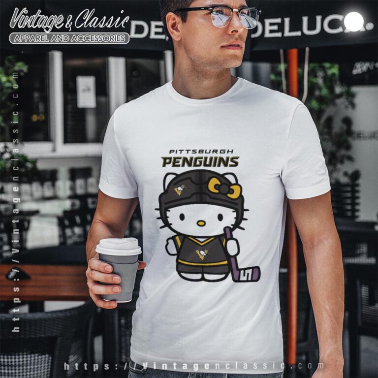 Pittsburgh Penguins Hello Kitty Shirt T shirt Pittsburgh Penguins Hello Kitty Shirt T shirt