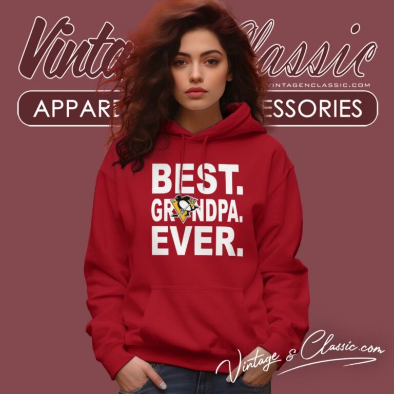 Pittsburgh Penguins Hockey Best Grandpa Ever Hoodie Pittsburgh Penguins Hockey Best Grandpa Ever Hoodie