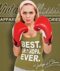 Pittsburgh Penguins Hockey Best Grandpa Ever Tank Top Racerback