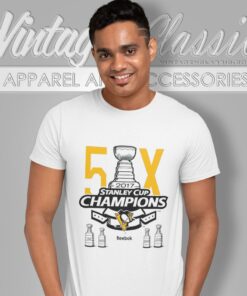 Pittsburgh Penguins Shirt 2017 Stanley Cup Champions Champs Logo T Shirt