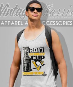 Pittsburgh Penguins Shirt 2017 Stanley Cup Champions Locker Room Ultimate Tank Top Racerback