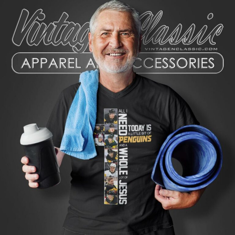 Pittsburgh Penguins Shirt All I Need Today Is A Little Bit Penguins And A Whole Lot Of Jesus V Neck TShirt Pittsburgh Penguins Shirt All I Need Today Is A Little Bit Penguins And A Whole Lot Of Jesus V Neck TShirt