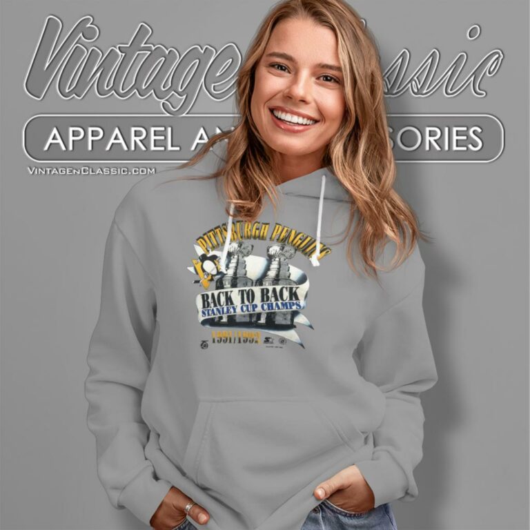 Pittsburgh Penguins Stanley Cup Champs Back To Back Hoodie Pittsburgh Penguins Stanley Cup Champs Back To Back Hoodie