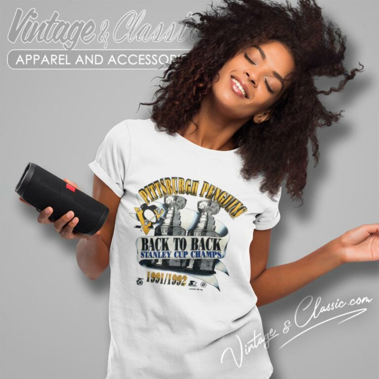 Pittsburgh Penguins Stanley Cup Champs Back To Back Women T Shirt Pittsburgh Penguins Stanley Cup Champs Back To Back Women T Shirt