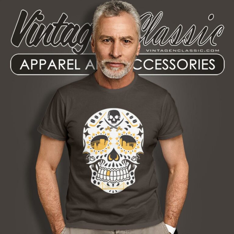 Pittsburgh Penguins Sugar Skull T Shirt Pittsburgh Penguins Sugar Skull T Shirt