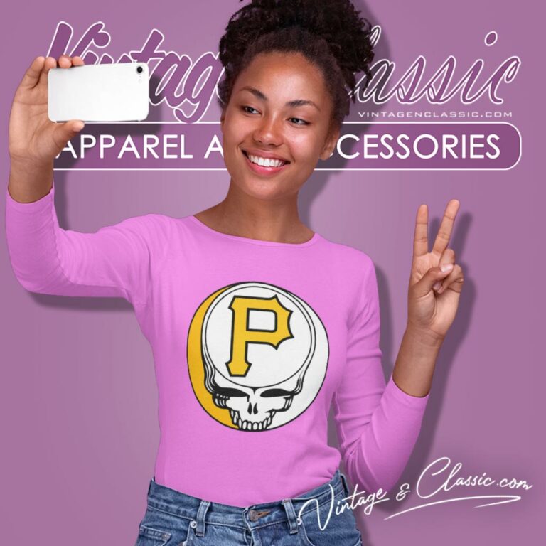 Pittsburgh Pirates Grateful Dead Steal Your Face Long Sleeve Tee Pittsburgh Pirates Grateful Dead Steal Your Face Long Sleeve Tee