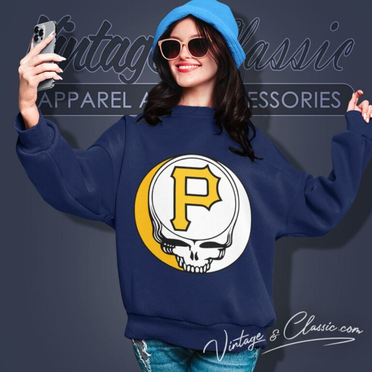 Pittsburgh Pirates Grateful Dead Steal Your Face Sweatshirt Pittsburgh Pirates Grateful Dead Steal Your Face Sweatshirt
