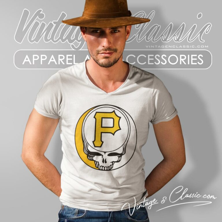 Pittsburgh Pirates Grateful Dead Steal Your Face V Neck TShirt Pittsburgh Pirates Grateful Dead Steal Your Face V Neck TShirt