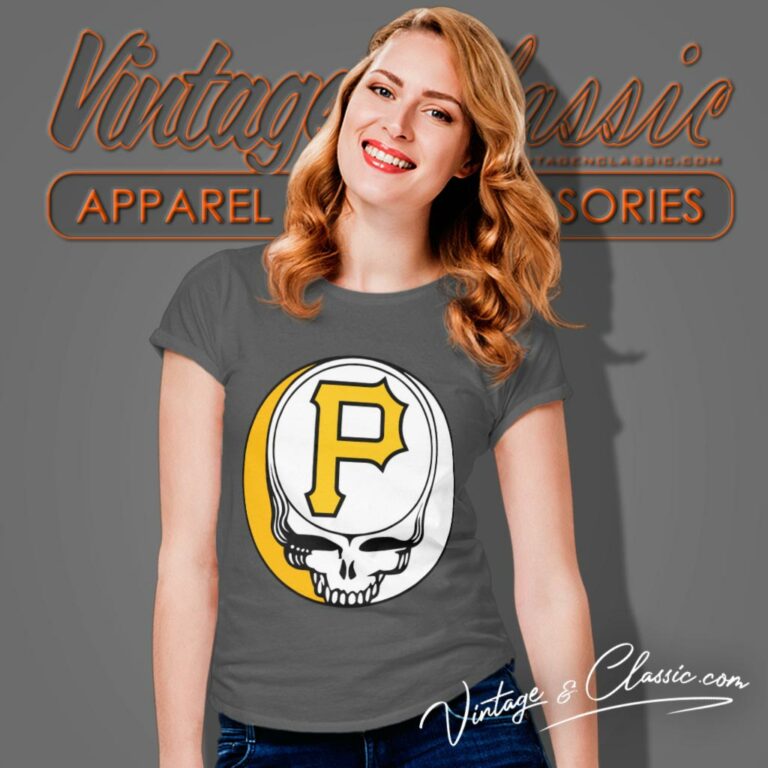 Pittsburgh Pirates Grateful Dead Steal Your Face Women T Shirt Pittsburgh Pirates Grateful Dead Steal Your Face Women T Shirt