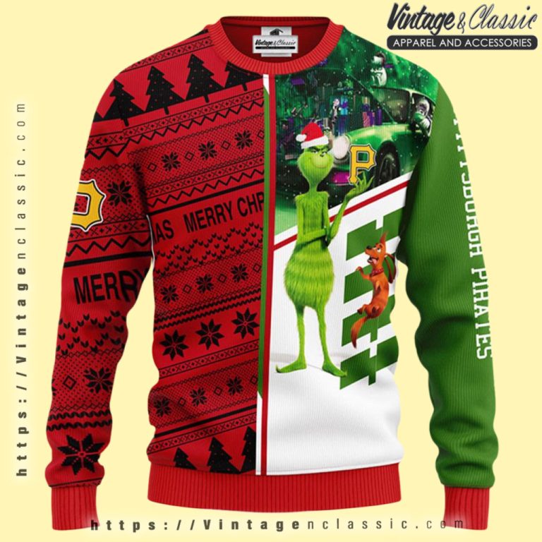 Pittsburgh Pirates Grinch Ugly Christmas Sweater Ugly Christmas Sweater Pittsburgh Pirates Grinch Ugly Christmas Sweater Ugly Christmas Sweater
