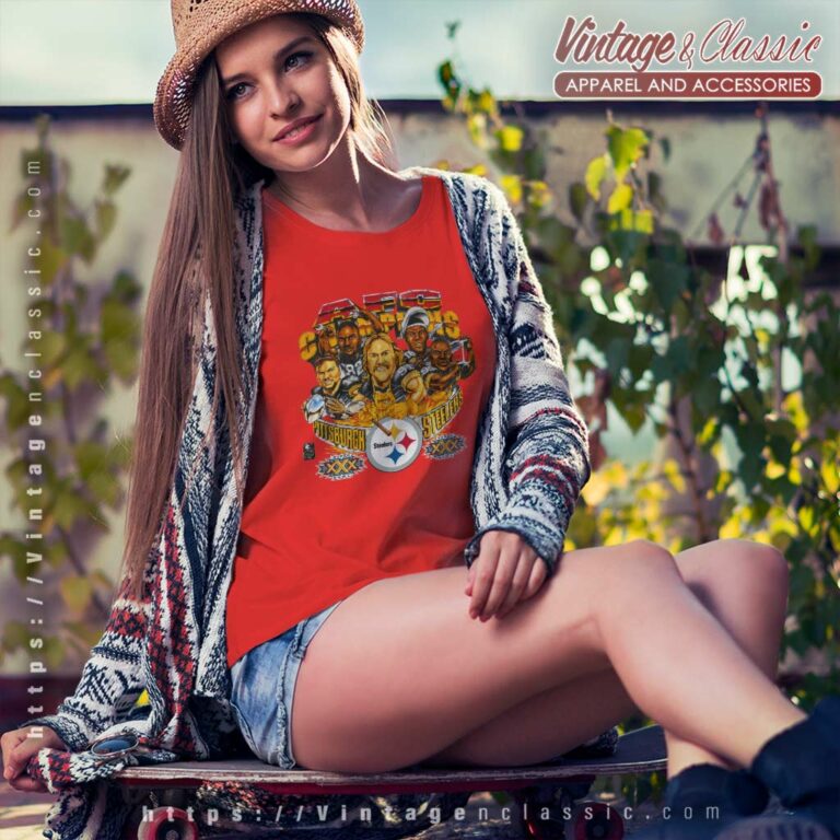 Pittsburgh Steelers Afc Champions Caricature Women TShirt Pittsburgh Steelers Afc Champions Caricature Women TShirt