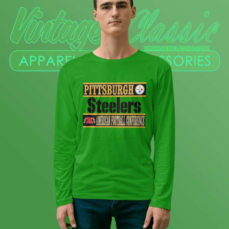 Pittsburgh Steelers American Football Conference Long Sleeve Tee Pittsburgh Steelers American Football Conference Long Sleeve Tee