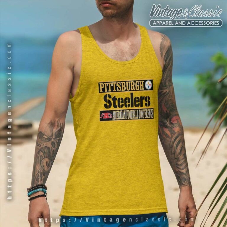 Pittsburgh Steelers American Football Conference Tank Top Racerback Pittsburgh Steelers American Football Conference Tank Top Racerback