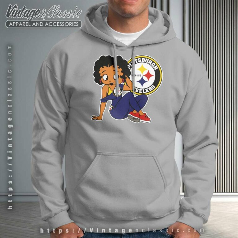 Pittsburgh Steelers Betty Boop Hoodie Pittsburgh Steelers Betty Boop Hoodie