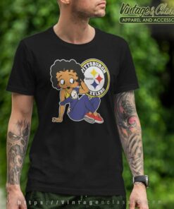 Pittsburgh Steelers Betty Boop T Shirt