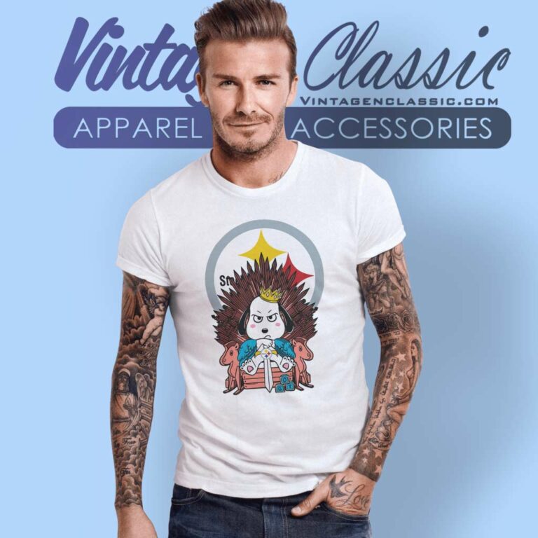 Pittsburgh Steelers Game Of Thrones Snoopy On Throne T Shirt Pittsburgh Steelers Game Of Thrones Snoopy On Throne T Shirt