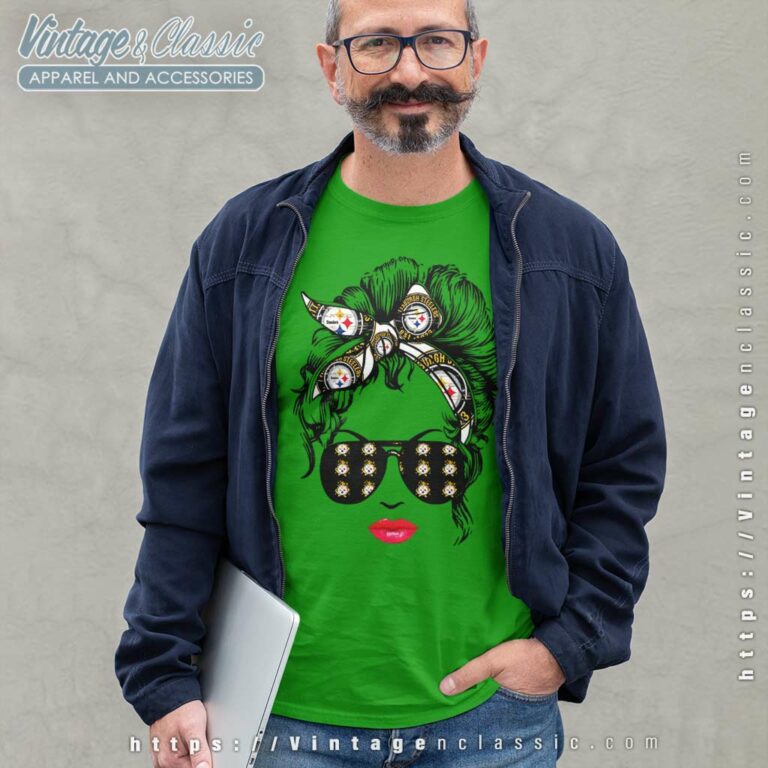 Pittsburgh Steelers Girl Image Long Sleeve Tee Pittsburgh Steelers Girl Image Long Sleeve Tee