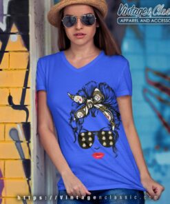 Pittsburgh Steelers Girl Image V Neck TShirt