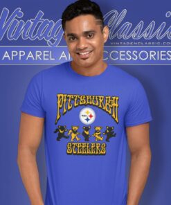 Pittsburgh Steelers Grateful Dead Dancing Bears T Shirt