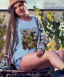 Pittsburgh Steelers Horror Movies Characters Halloween Shirt Women T shirt