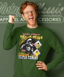 Pittsburgh Steelers Kordell Stewart Triple Threat Long Sleeve Tee