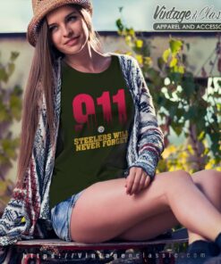 Pittsburgh Steelers Nfl 911 Will Never Forget Women TShirt
