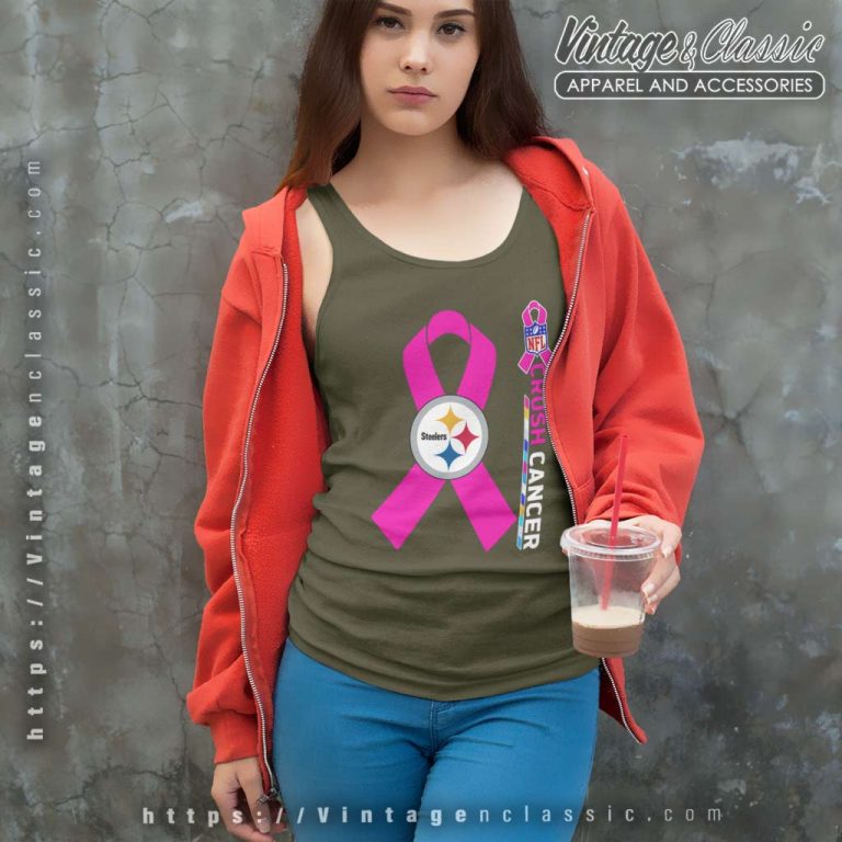 Pittsburgh Steelers Nfl Crush Cancer 2023 Tank Top Racerback Pittsburgh Steelers Nfl Crush Cancer 2023 Tank Top Racerback