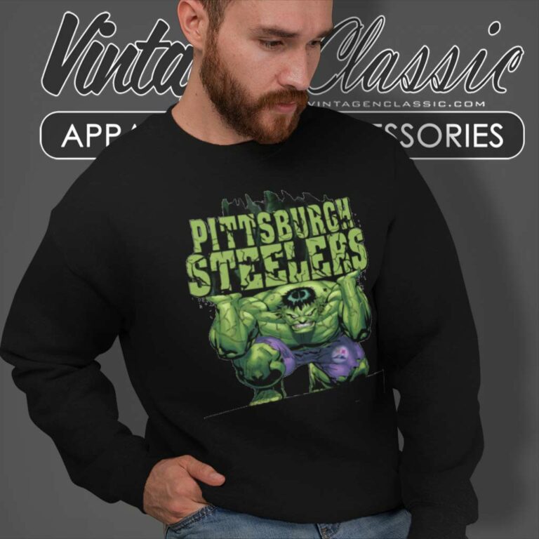 Pittsburgh Steelers Nfl Hulk Avengers Sweatshirt Pittsburgh Steelers Nfl Hulk Avengers Sweatshirt