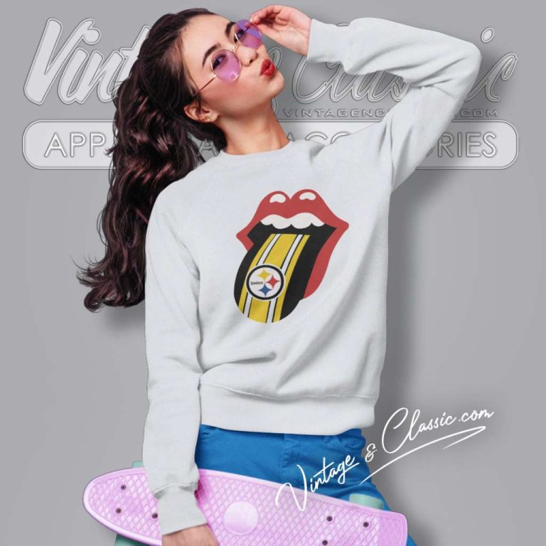 Pittsburgh Steelers Rolling Stoned Sweatshirt Pittsburgh Steelers Rolling Stoned Sweatshirt