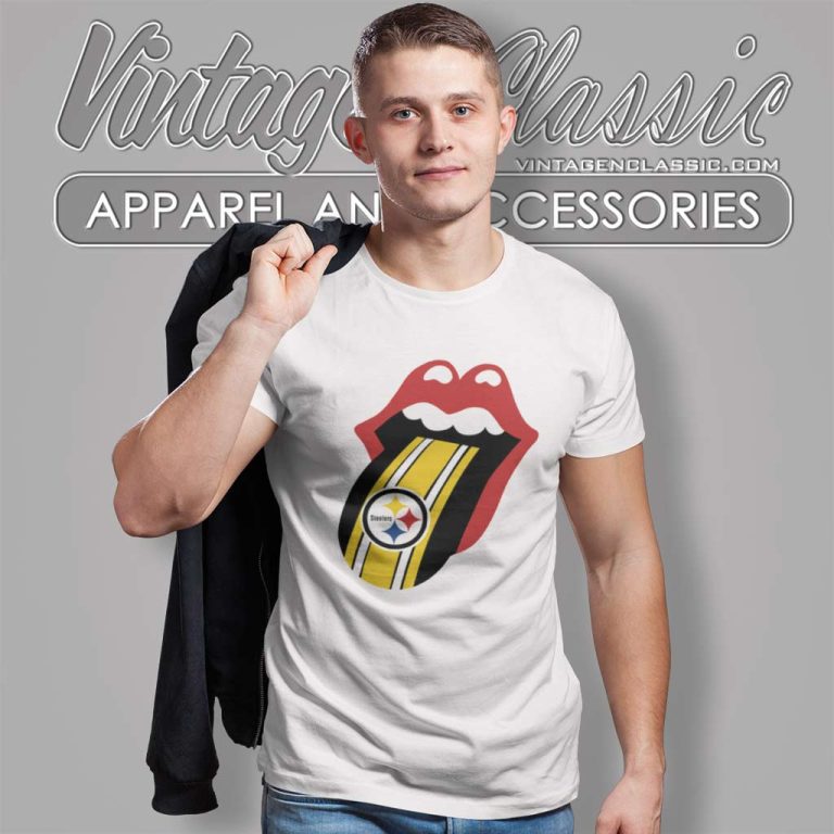 Pittsburgh Steelers Rolling Stoned T Shirt Pittsburgh Steelers Rolling Stoned T Shirt