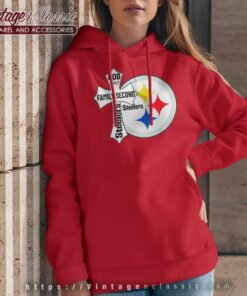 Pittsburgh Steelers Shirt God First Family Second 6 Pittsburgh Steelers Shirt God First Family Second Hoodie