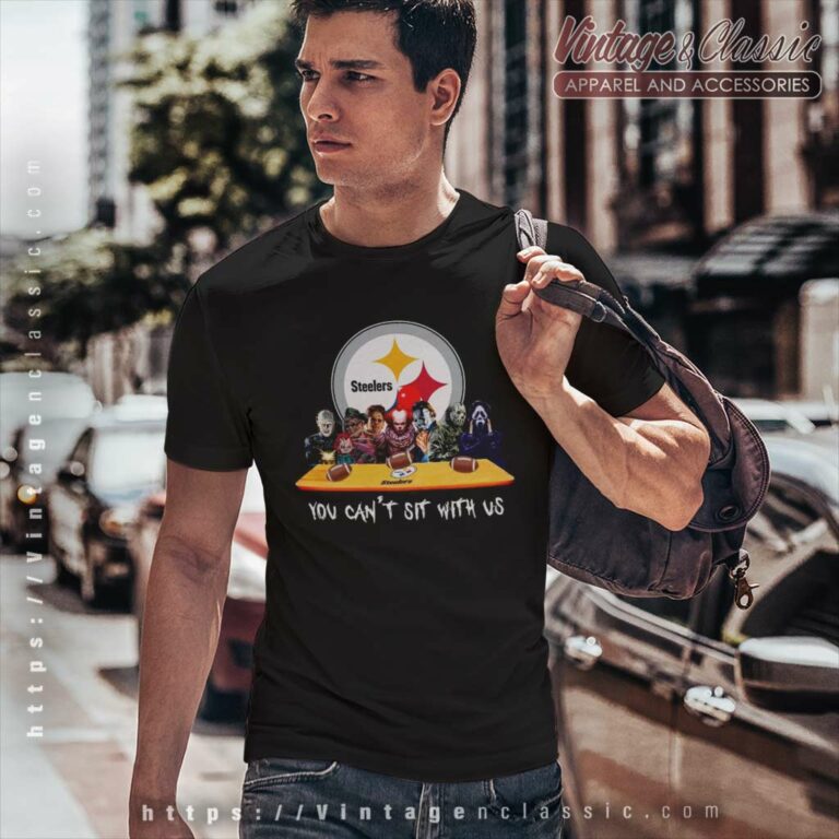 Pittsburgh Steelers Shirt Horror Movies You Cant Sit With Us T Shirt Pittsburgh Steelers Shirt Horror Movies You Cant Sit With Us T Shirt