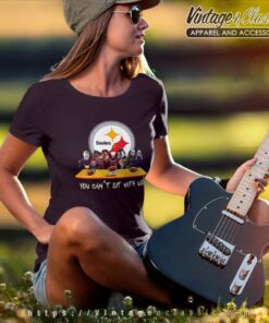 Pittsburgh Steelers Shirt Horror Movies You Cant Sit With Us 6 Pittsburgh Steelers Shirt Horror Movies You Cant Sit With Us Women TShirt