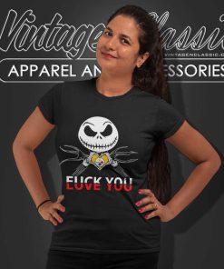 Pittsburgh Steelers Shirt Love You Jack Skellington Halloween Women TShirt