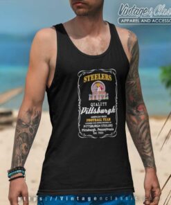Pittsburgh Steelers Shirt Pennsylvania Est 1933 Tank Top Racerback