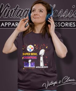Pittsburgh Steelers Shirt Super Bowl Champions Lviii Las Vegas 2024 Women T Shirt