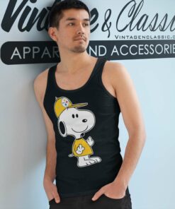 Pittsburgh Steelers Snoopy Double Middle Fingers Shirt 5 Pittsburgh Steelers Snoopy Double Middle Fingers Tank Top Racerback