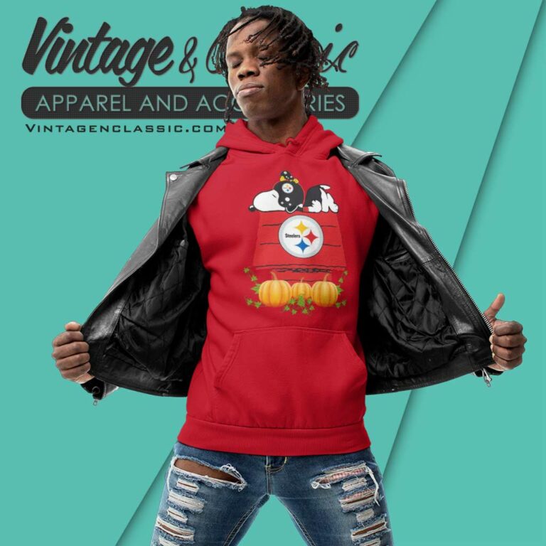 Pittsburgh Steelers Snoopy Pumpkin House Hoodie Pittsburgh Steelers Snoopy Pumpkin House Hoodie