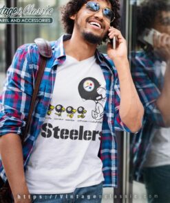 Pittsburgh Steelers Snoopy Woodstock Team Walking Shirt