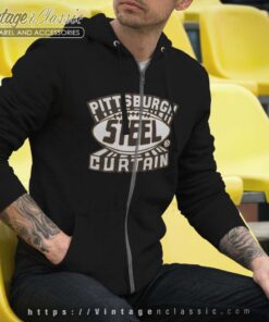 Pittsburgh Steelers Steel Curtain Zip Hoodie