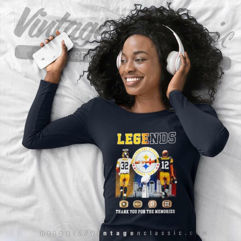 Pittsburgh Steelers Super Bowl Najee Harris And Terry Bradshaw Long Sleeve Tee Pittsburgh Steelers Super Bowl Najee Harris And Terry Bradshaw Long Sleeve Tee