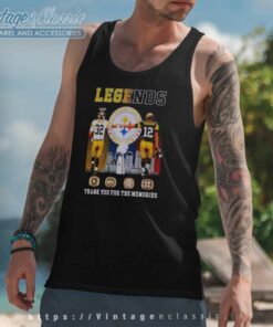 Pittsburgh Steelers Super Bowl Najee Harris And Terry Bradshaw Tank Top Racerback